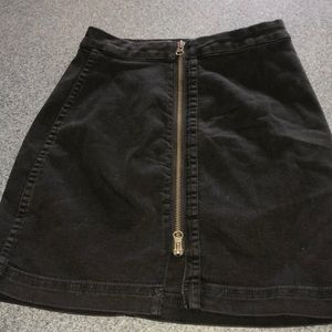 Free people black skirt